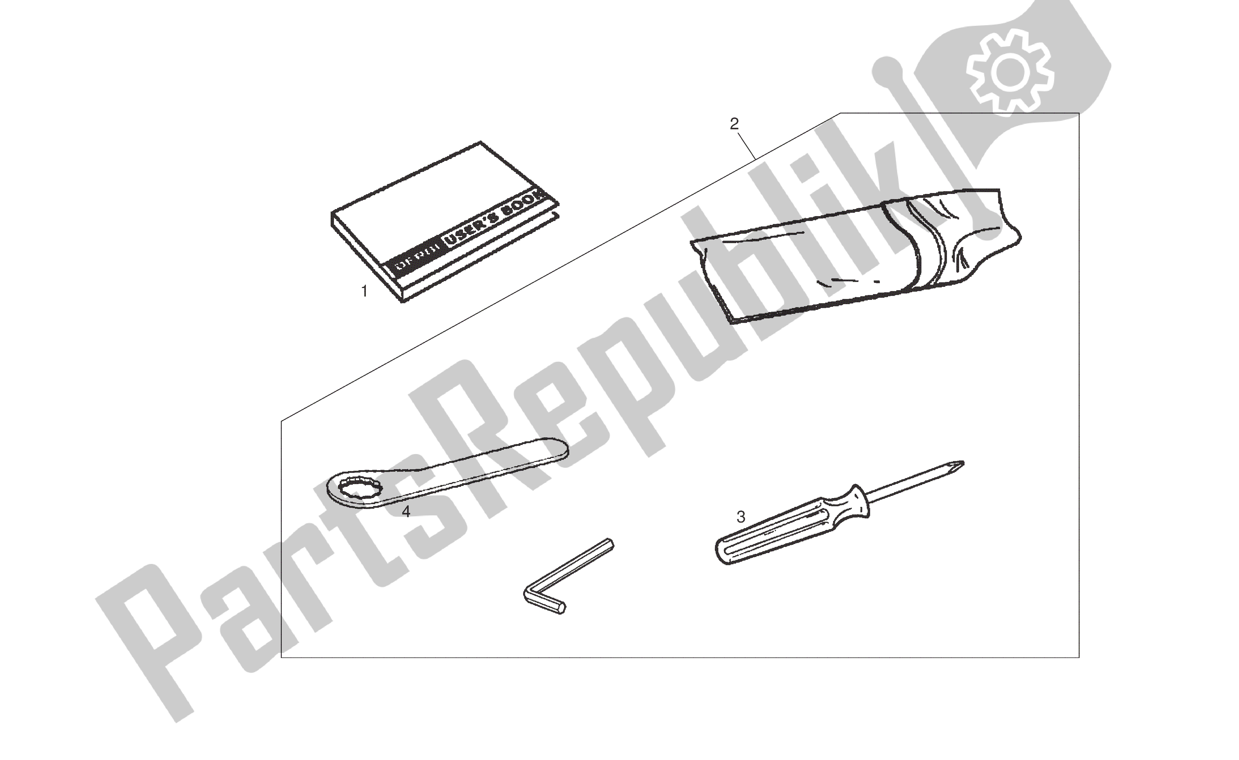 Toutes les pièces pour le Outils D? Atelier du Derbi Senda R 50 2008