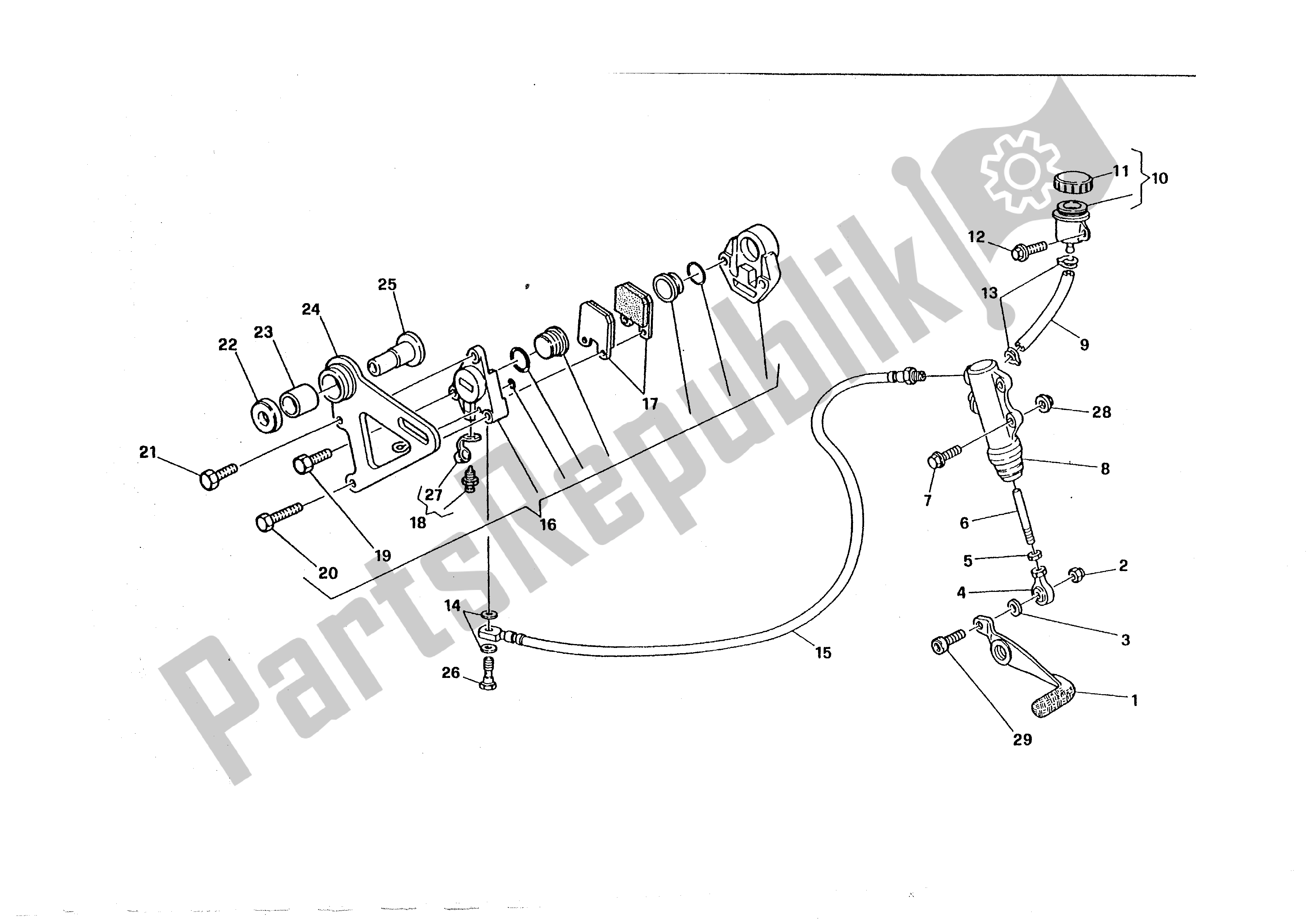 All parts for the 1994sbk888racingocrscan_62 of the Ducati 888 1994