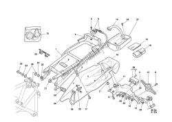 Rear frame