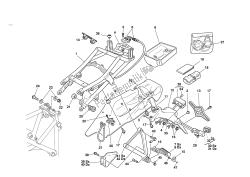 REAR FRAME-REAR FOOTRESTS