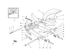 SWINGARM AND CHAIN