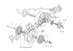 FRONT AND REARWHEELS