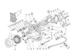 WATER PUMP -ALTERNATOR COVER