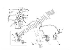 frein hydraulique avant