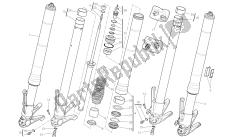 dibujo 21a - horquilla delantera [mod: dvl; xst: chn] cuadro de grupo