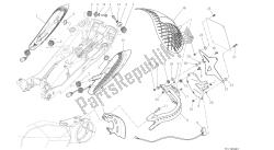 tekening 27a - kentekenplaathouder - achterlicht [mod: dvl; xst: aus] groep elektrisch