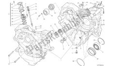 desenho 010 - motor de grupo de par de meio cárteres [mod: dvl]