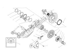 REAR WHEEL AXLE