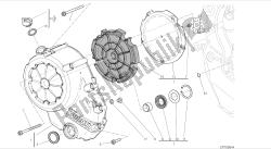 disegno 005 - gruppo motore coperchio frizione [mod: dvlc]