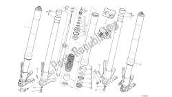 DRAWING 21A - FRONT FORK [MOD:DVLT;XST: AUS ,EU R,FR A,J AP] GROUP FR AME