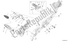 tekening 22b - voetsteunen rechts [mod: dvlt; xst: aus, eu r, fr a, j ap] groep fr ame