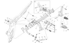 desenho 22c - apoios para os pés, lef t [mod: dvlt; xst: aus, eu r, fr a, j ap] grupo fr ame