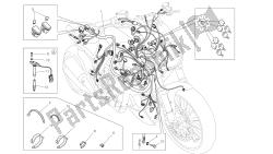 rysunek 18b - wiązka przewodów [mod: dvlt; xst: aus, eu r, fr a, j ap] group electric