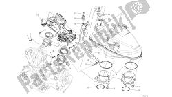 desenho 017 - corpo do acelerador [mod: dvlt; xst: aus, eu r, fr a, j ap] motor do grupo