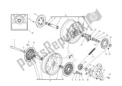 Front and rear wheels