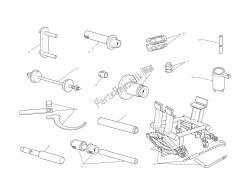 outils de service d'atelier