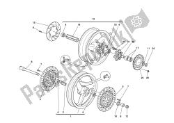 FRONT AND REARWHEELS