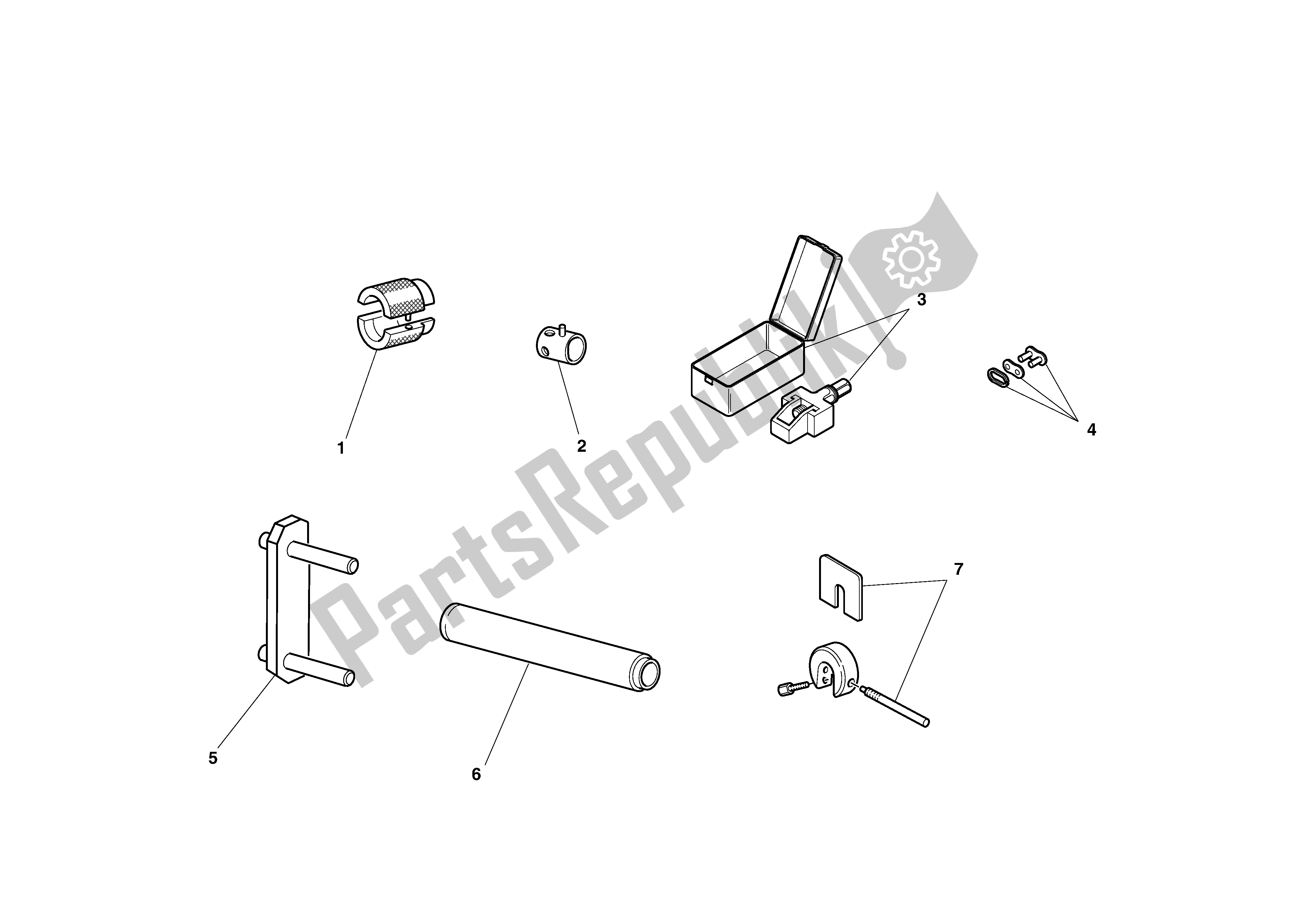 Tutte le parti per il Strumenti Speciali Per Officina del Ducati Monster 750 1996 - 2001