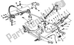 Rear brake system