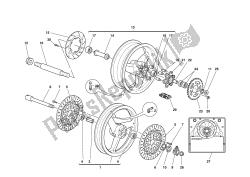 FRONT AND REARWHEELS