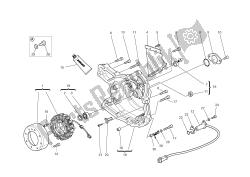 Alternator-side crankcasecover