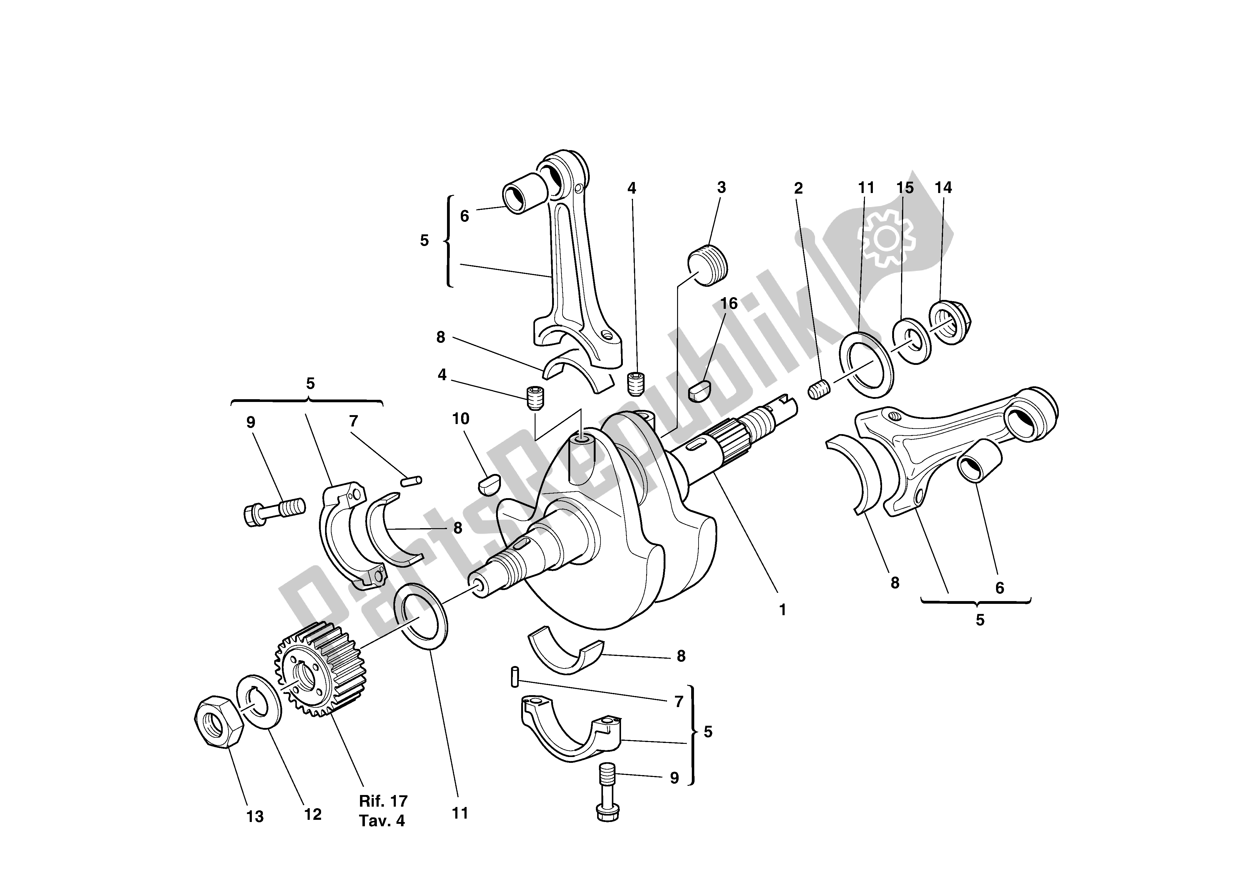 Wszystkie części do Wa? Korbowy Ducati Monster S4 916 2002