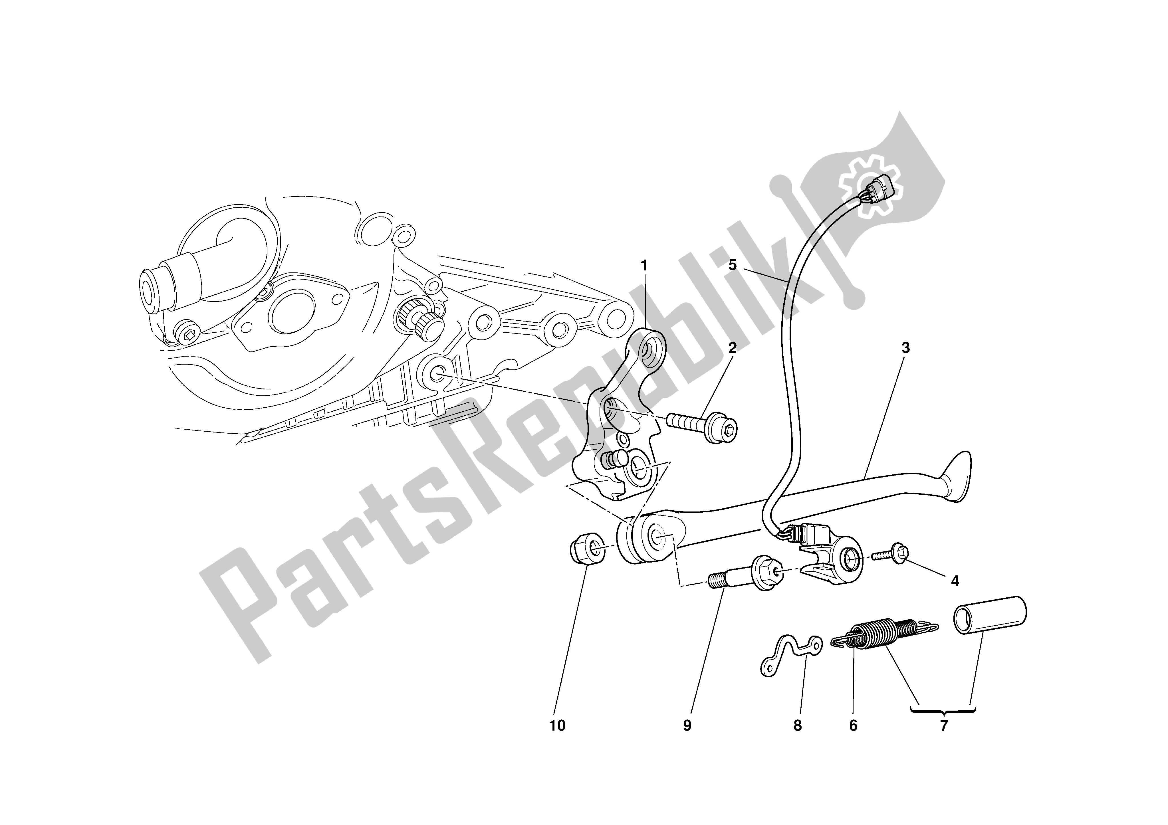 Todas las partes para Stands de Ducati Monster S4R 996 2003