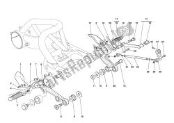 GEARCHANGE LEVER -FOOT REST