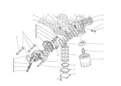filtri e pompa dell'olio