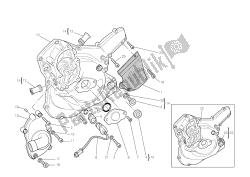 Water pump-altr-sidecrnkcse cover