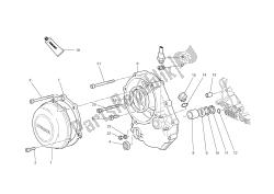 tapa del cárter del lado del embrague