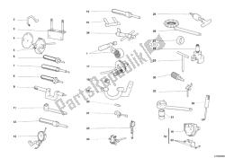 attrezzi di servizio dell'officina, motore