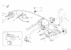 Rear brake system