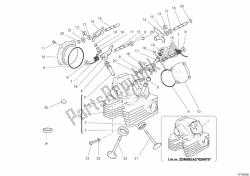 Vertical cylinder head