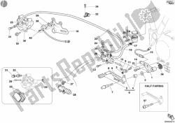 Rear brake system