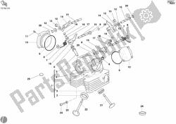 Vertical cylinder head