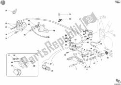 Rear brake system