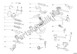 herramientas de servicio de taller, motor