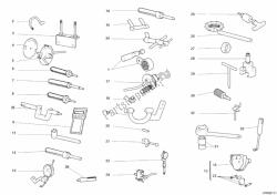 herramientas de servicio de taller, motor