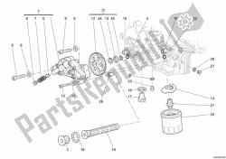 pompa dell'olio - filtro