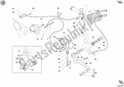 Rear brake system