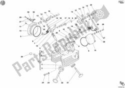 Vertical cylinder head