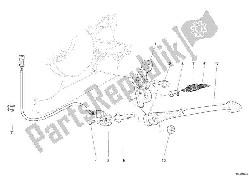 Todas las partes para Costado de Ducati Multistrada 1000 2005