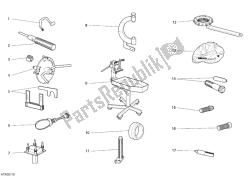 herramientas de servicio de taller, motor i