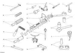 herramientas de servicio de taller, motor ii
