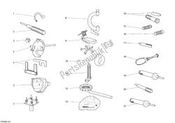 herramientas de servicio de taller, motor i