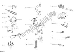 strumenti di servizio per officina, motore i