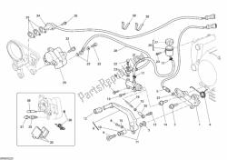 Rear brake system