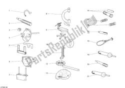 herramientas de servicio de taller, motor i