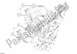 Horizontal cylinder head